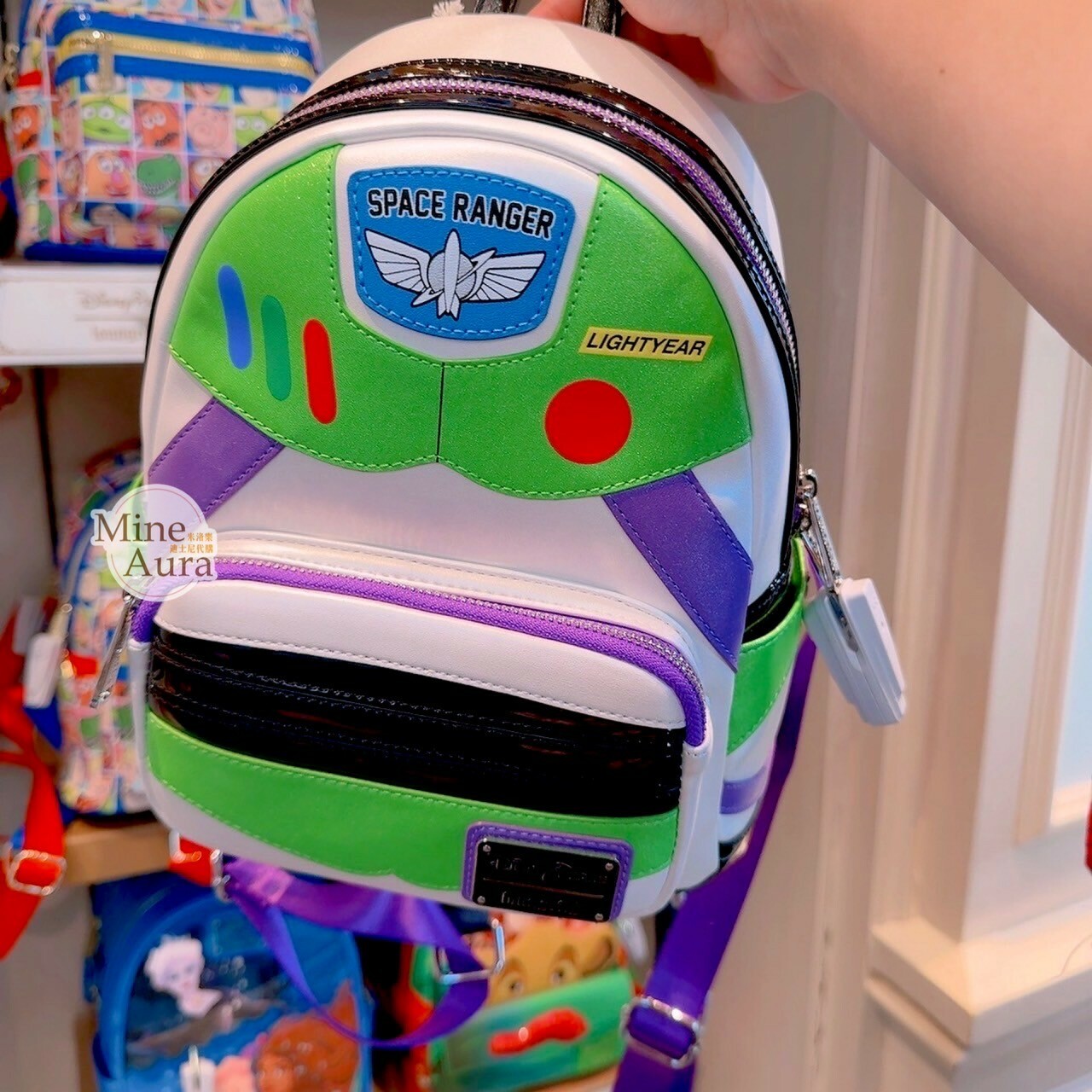 巴斯光年 Buzz Lightyear 服裝圖案 後背包 玩具總動員 Toy Story -香港迪士尼樂園