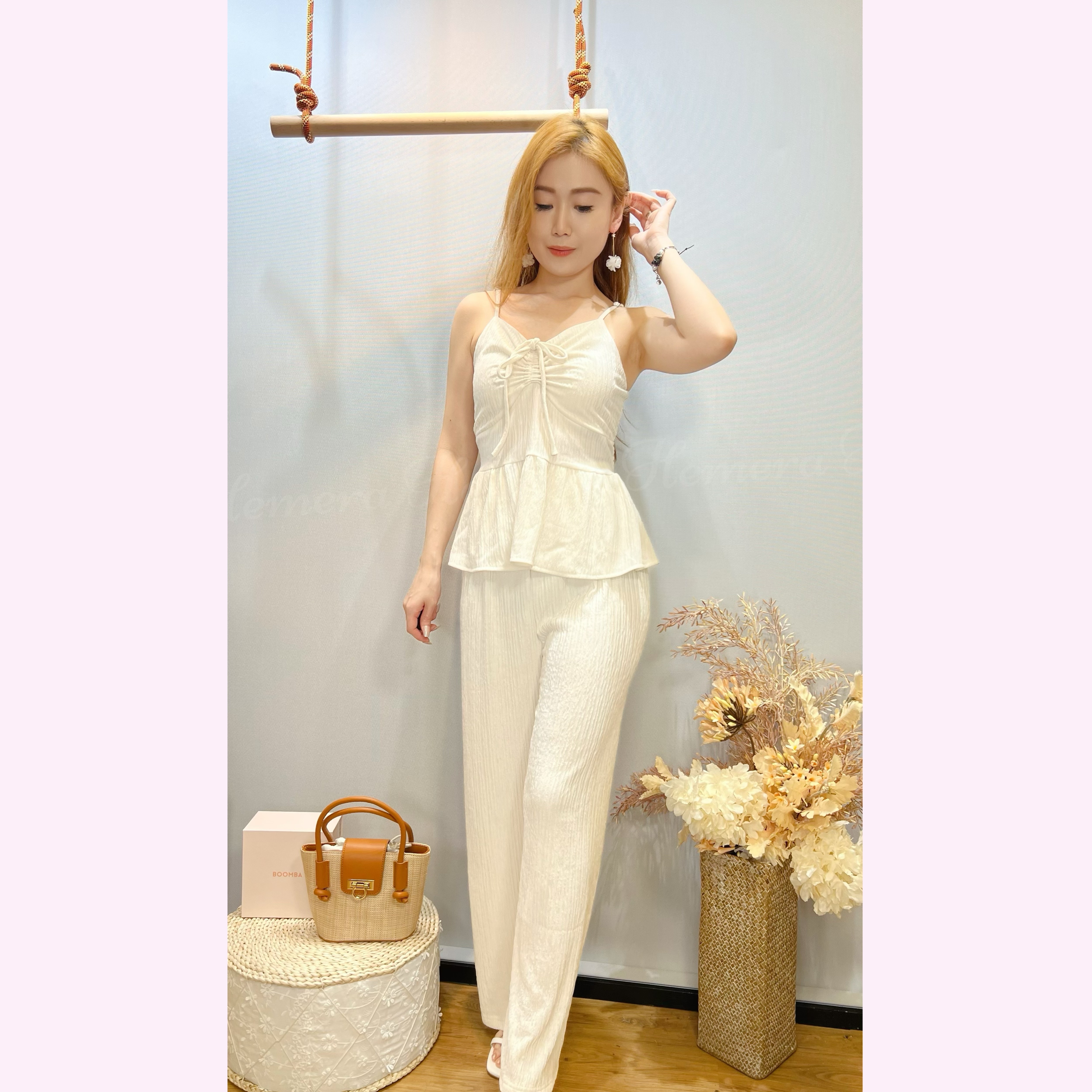 ST24W0628 波希米風顯瘦升cup套裝