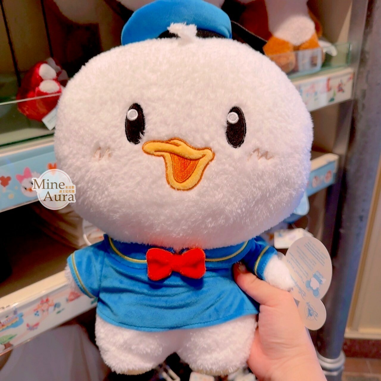 Happy Days 系列 唐老鴨 Donald 可站立 娃娃 玩偶 -香港迪士尼樂園