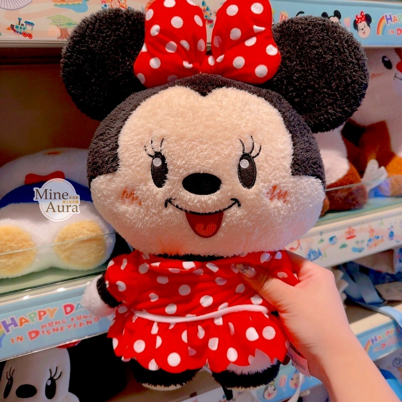 Happy Days 系列 米妮 Minnie 可站立 娃娃 玩偶 -香港迪士尼樂園