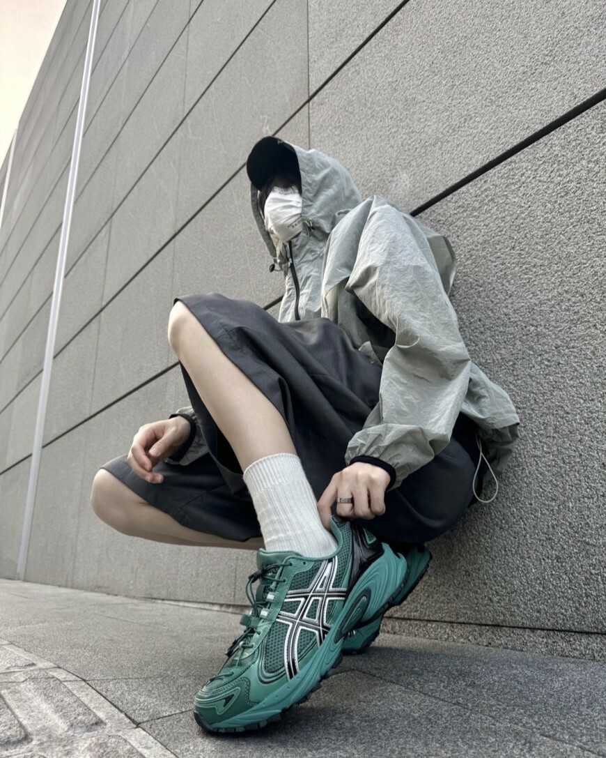 KTQ STORE ‧ Asics Gel-Kahana TR V4 綠黑 1203A497-300