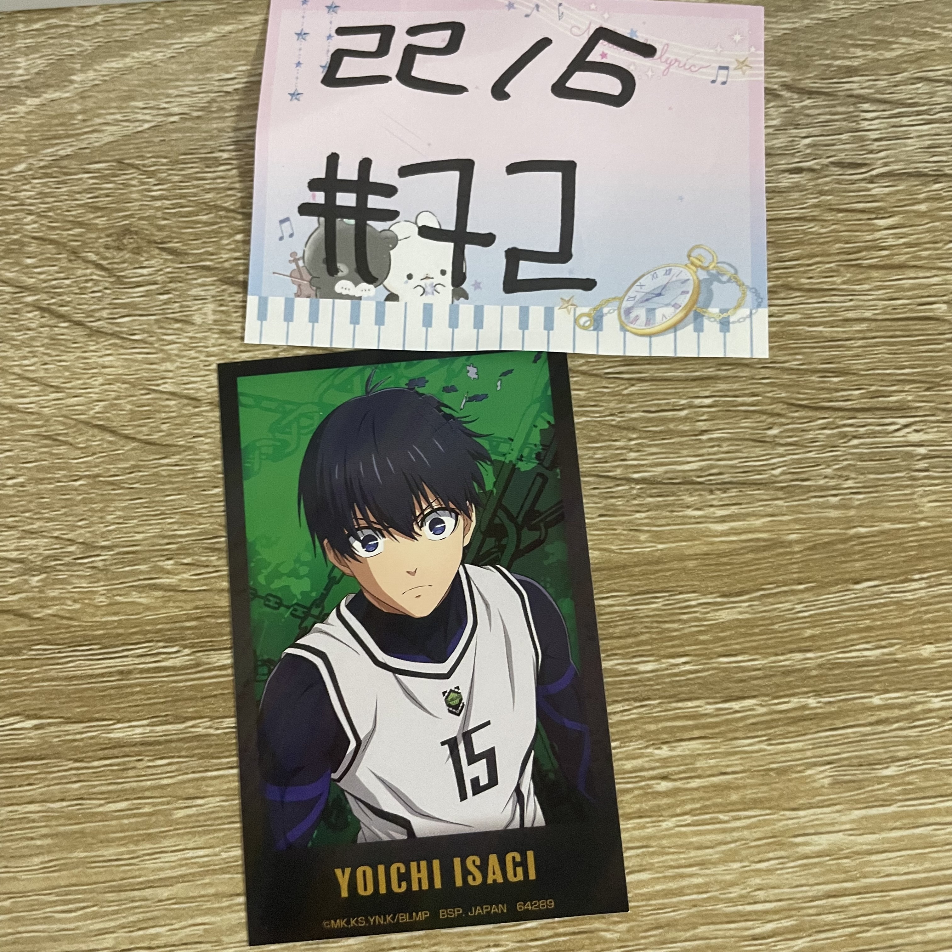 Blue Lock 潔 貼紙#72