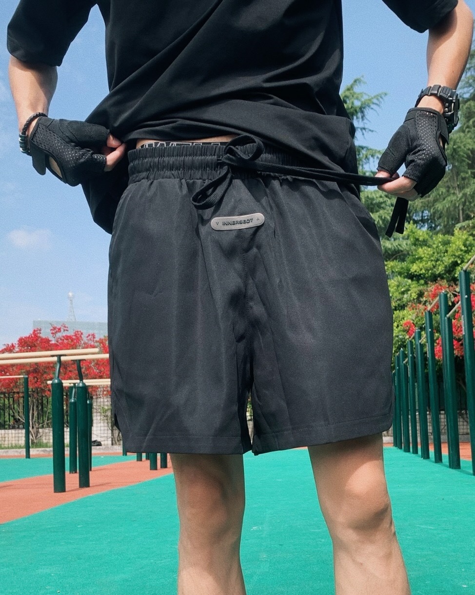 【現貨】EDC Innersect x FOG Jerry Lorenzo 陳冠希 三生萬物 抽繩 酷絲棉 短褲