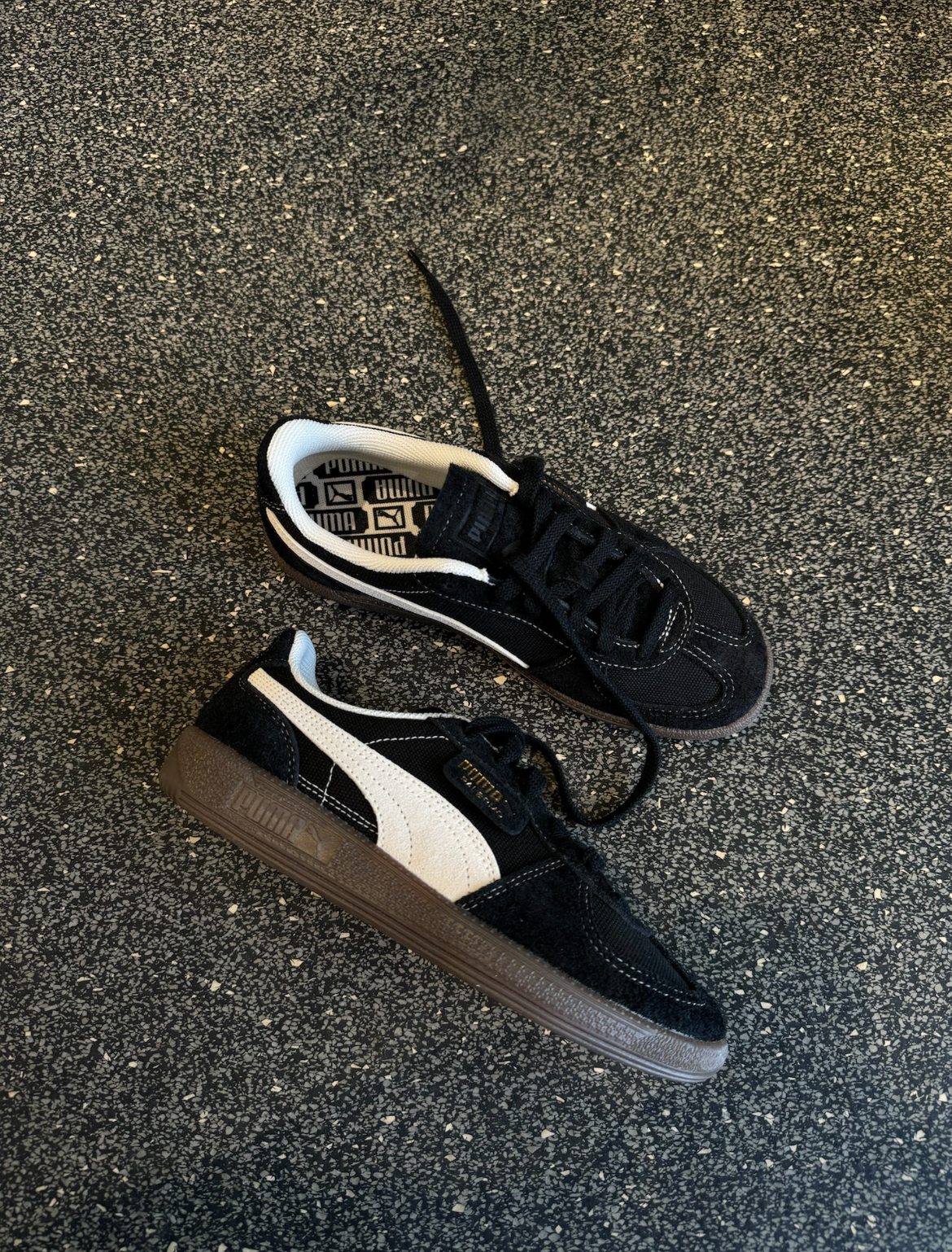 【代購】Puma Palermo Vintage 經典黑 396841-04