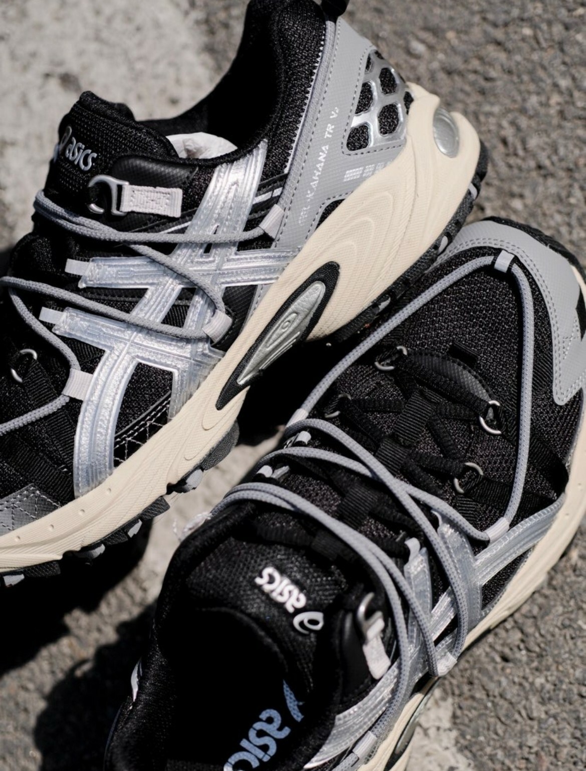 KTQ STORE ‧ Asics GEL-Kahana TR V2 "Black Silver" 黑銀奶油底 1203A259-001