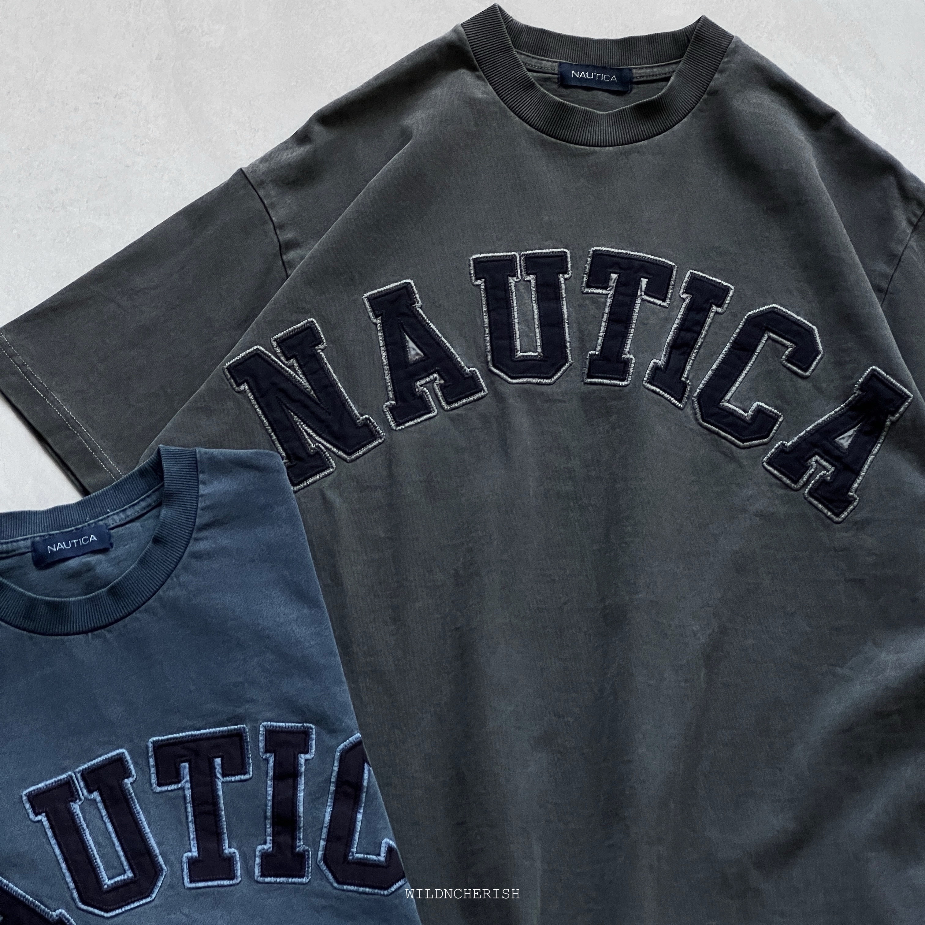 現貨 | Nautica Japan Pigment Dyed Arch Logo S/S Tee 洗水 短袖