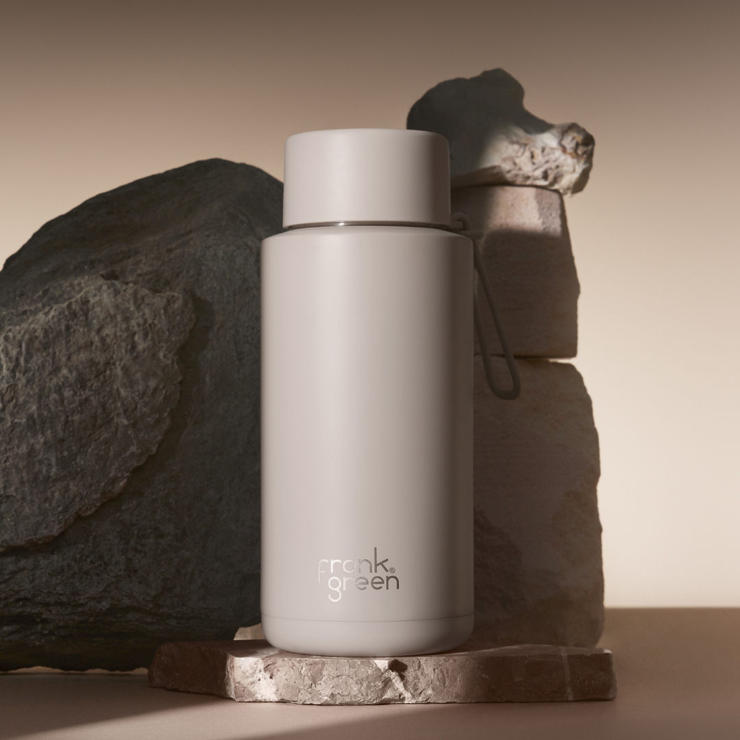 Moon Dust Ceramic Reusable Bottle - 34oz / 1,000ml | FRANK GREEN