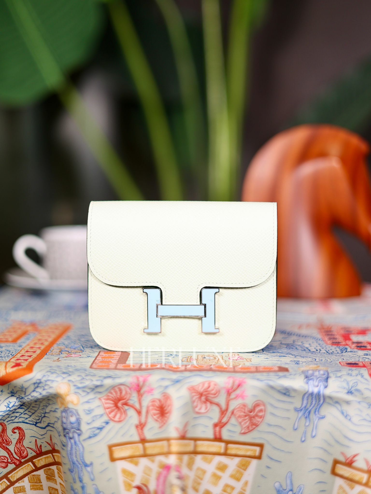 Constance slim 0S vert fizz 琺瑯扣U2 bleu zephyr epsom