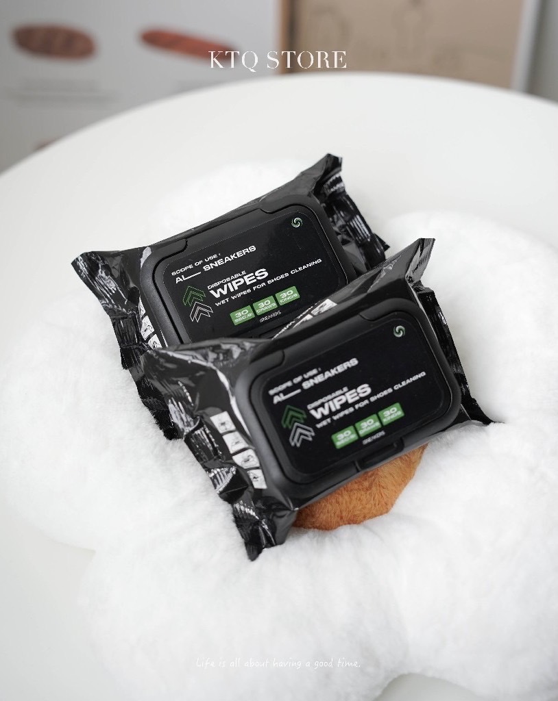 KTQ STORE ‧  擦鞋紙巾30抽 全台首賣