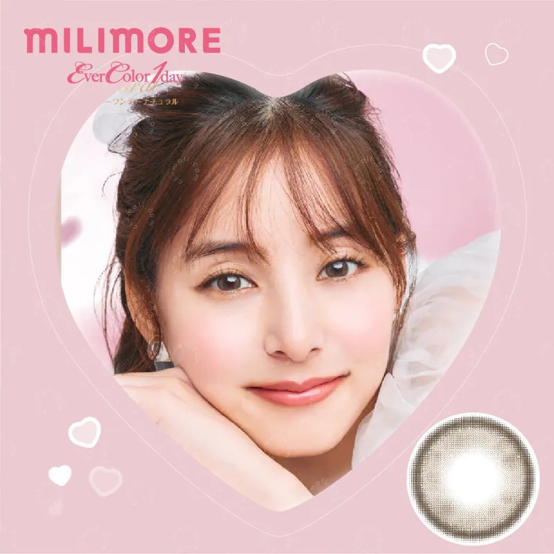 [日抛] Ever Color 1 Day MILIMORE  YOKUBARI Syrup 有色每日抛棄隱形眼鏡｜每盒10片