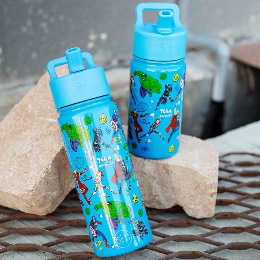 美國 Simple Modern 不鏽鋼吸管保溫水壺 - Avengers