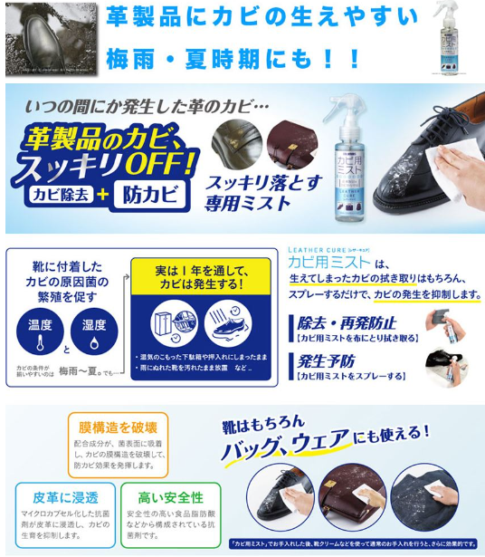 🇯🇵 日本 COLUMBUS 皮革專用去霉防霉噴霧 (H6/KA325)