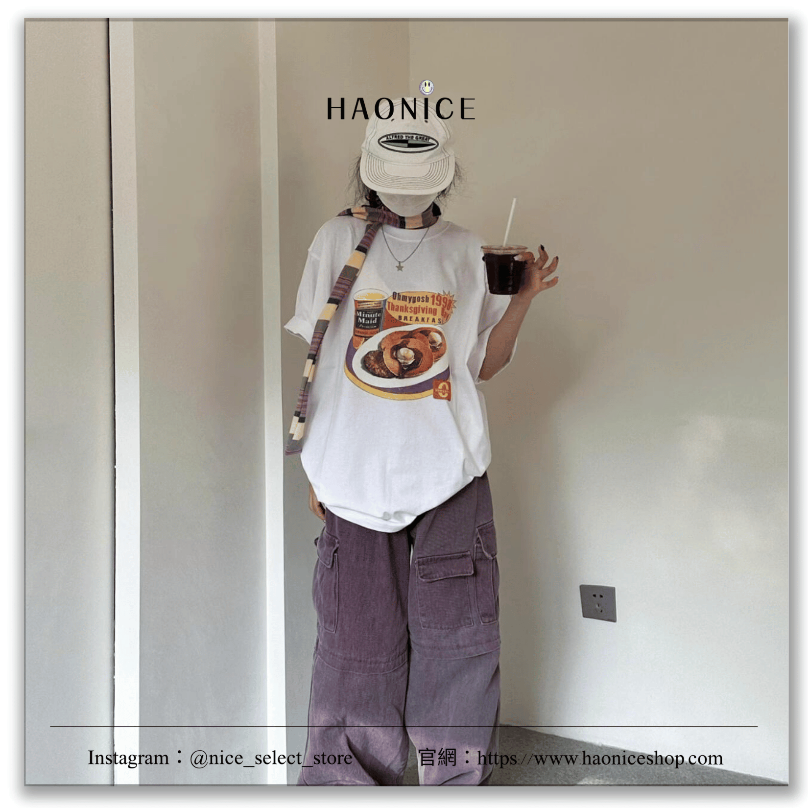 【NICE 歐美日韓代購】24SS夏季新品🔥潮牌🔥Purey 感恩節1998早餐 短袖 短T麥當勞 鬆餅