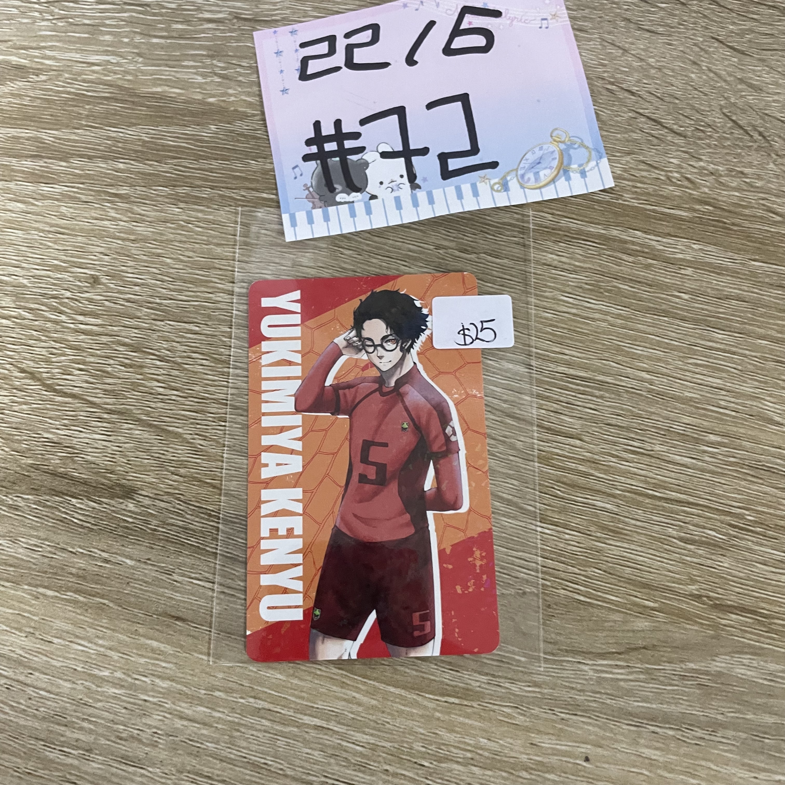 Blue Lock  雪宮劍優 小卡#72