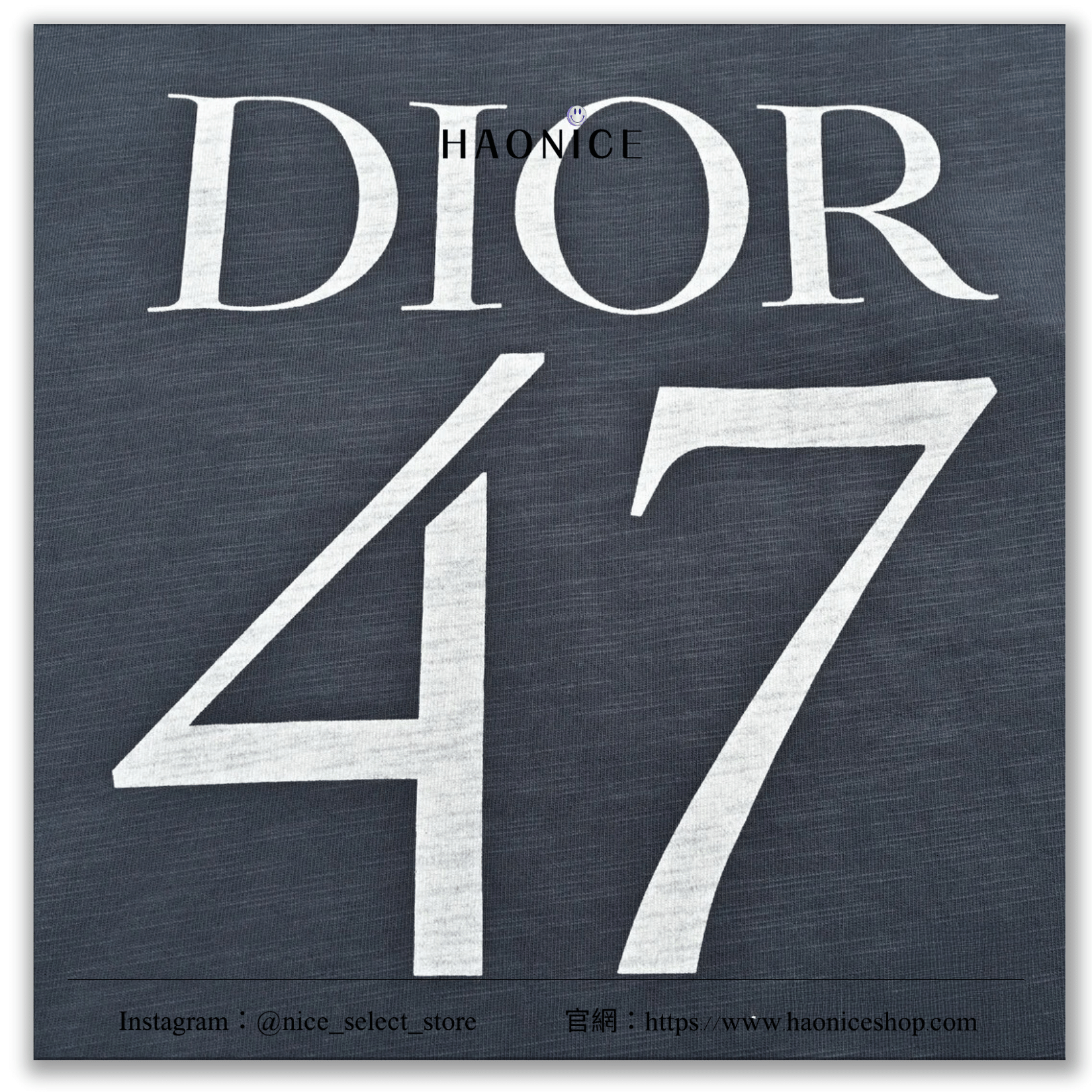 【NICE 歐美日韓代購】24SS🔥夏季新款🇫🇷法國精品Dior 經典logo 1947 短袖 短T 致敬