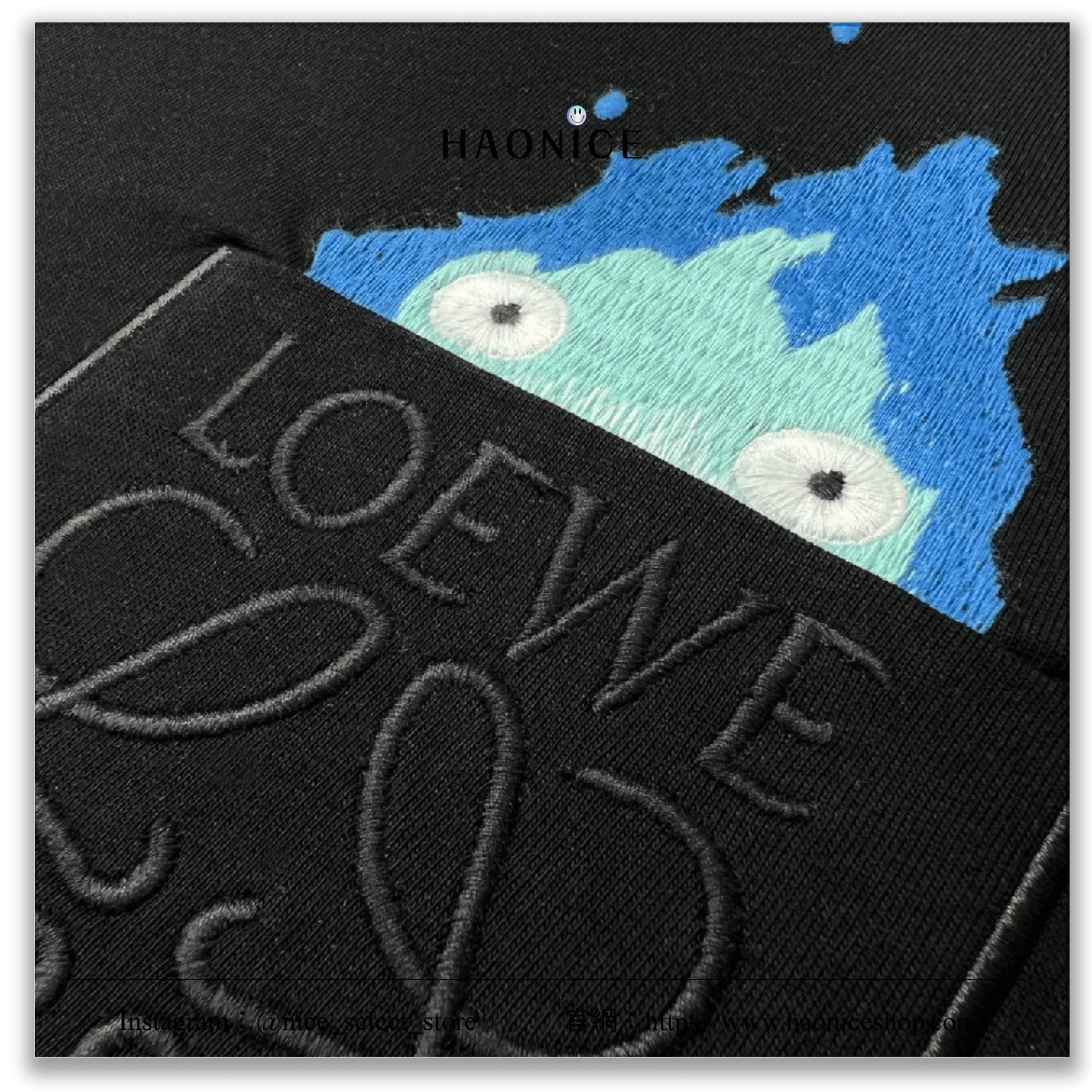 【NICE 歐美日韓代購】24SS新款🇪🇸西班牙精品 Loewe X 霍爾的移動城堡 刺繡logo短袖 卡西法🔥 宮崎駿