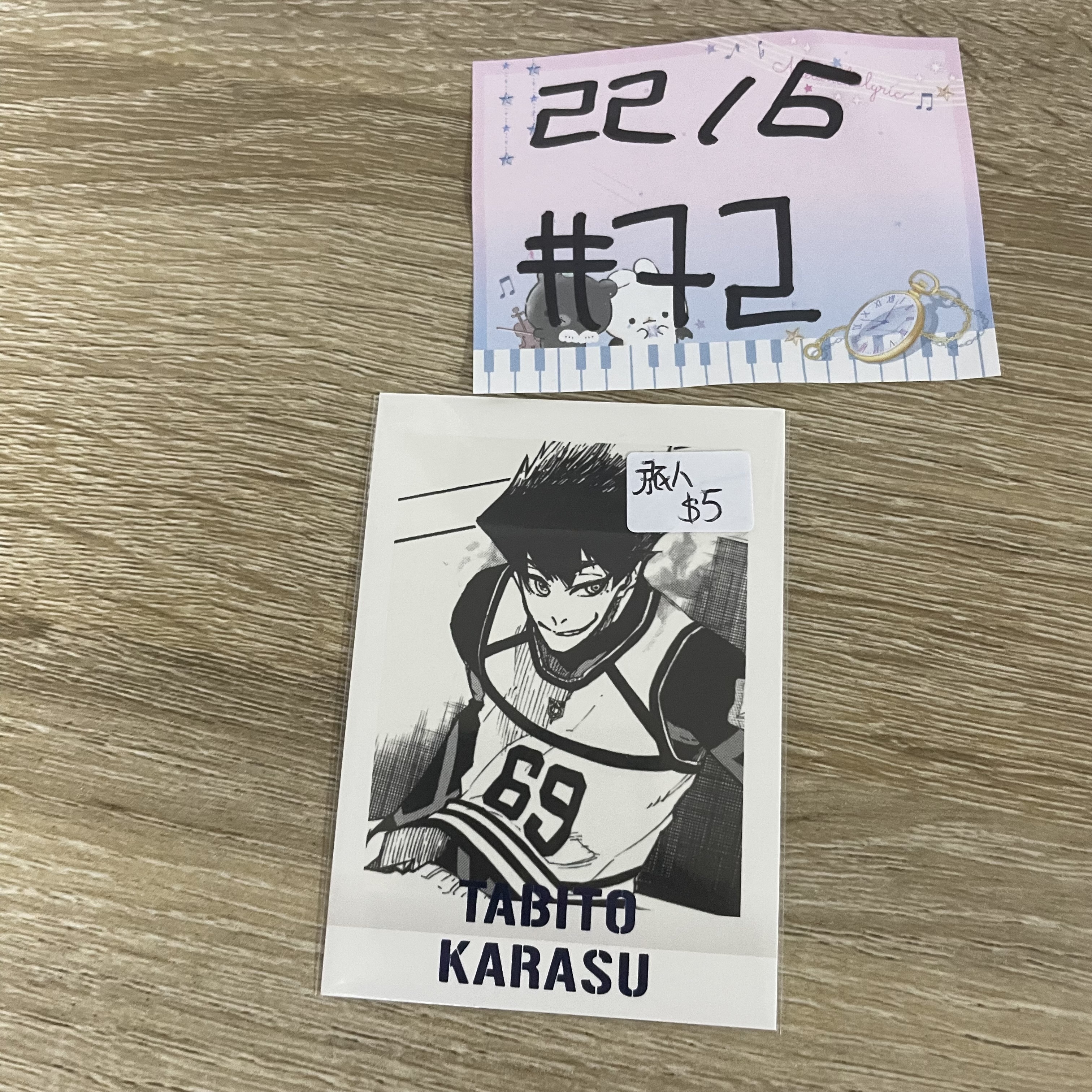 BlueLock  旅人 拍立得#72