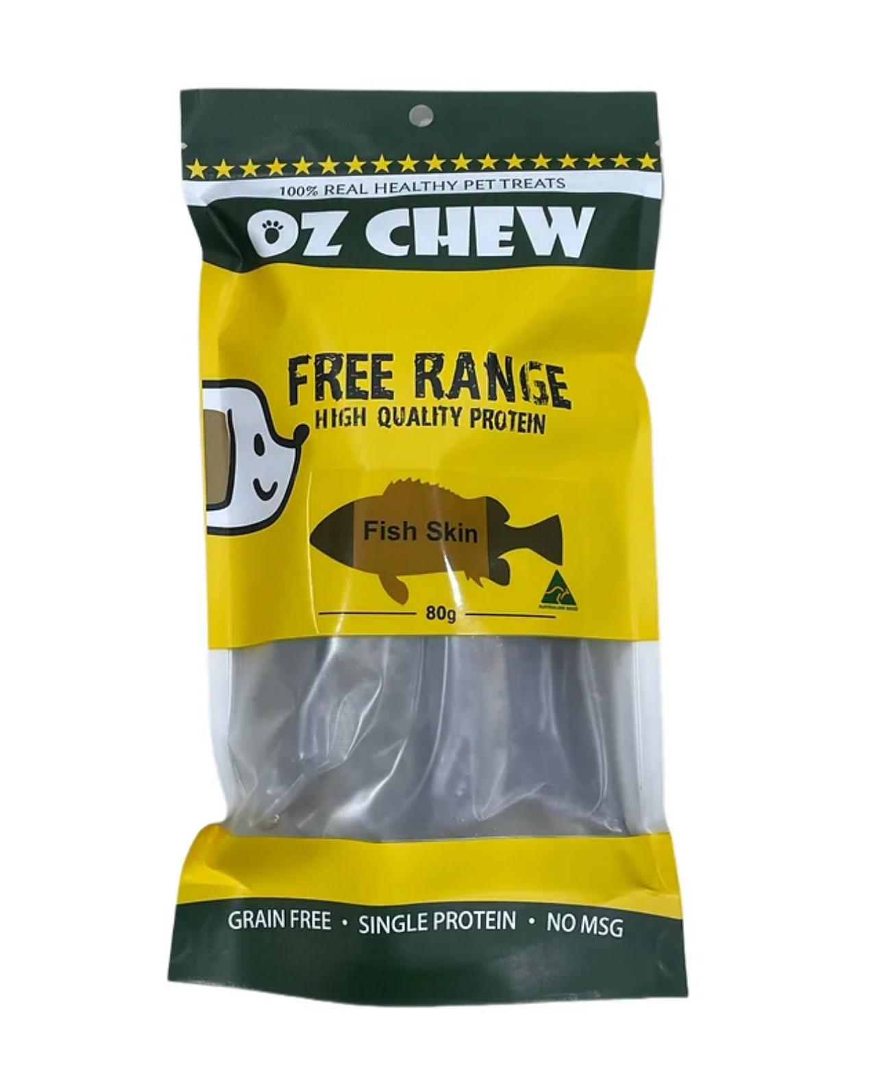 澳洲OZ Chew純天然風乾脆魚皮 80g