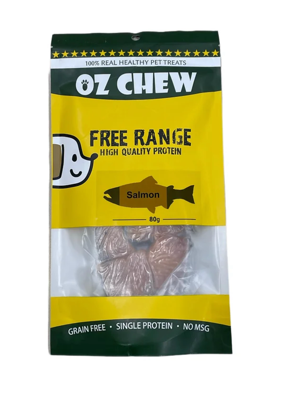 澳洲OZ Chew純天然風乾三文魚80g