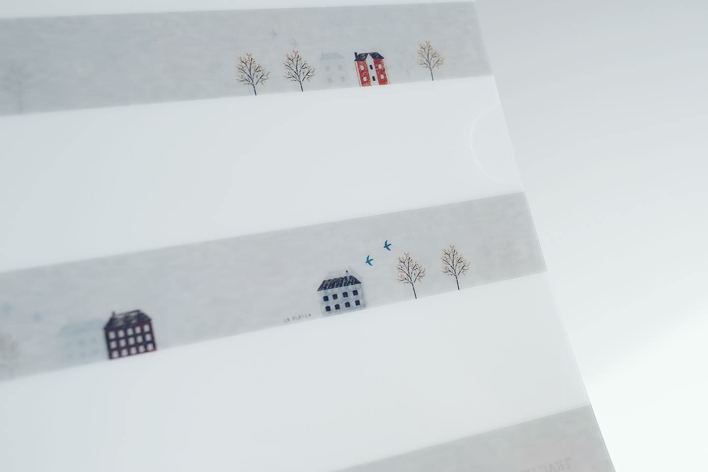 A5透明資料夾 M-076｜日本 yohaku