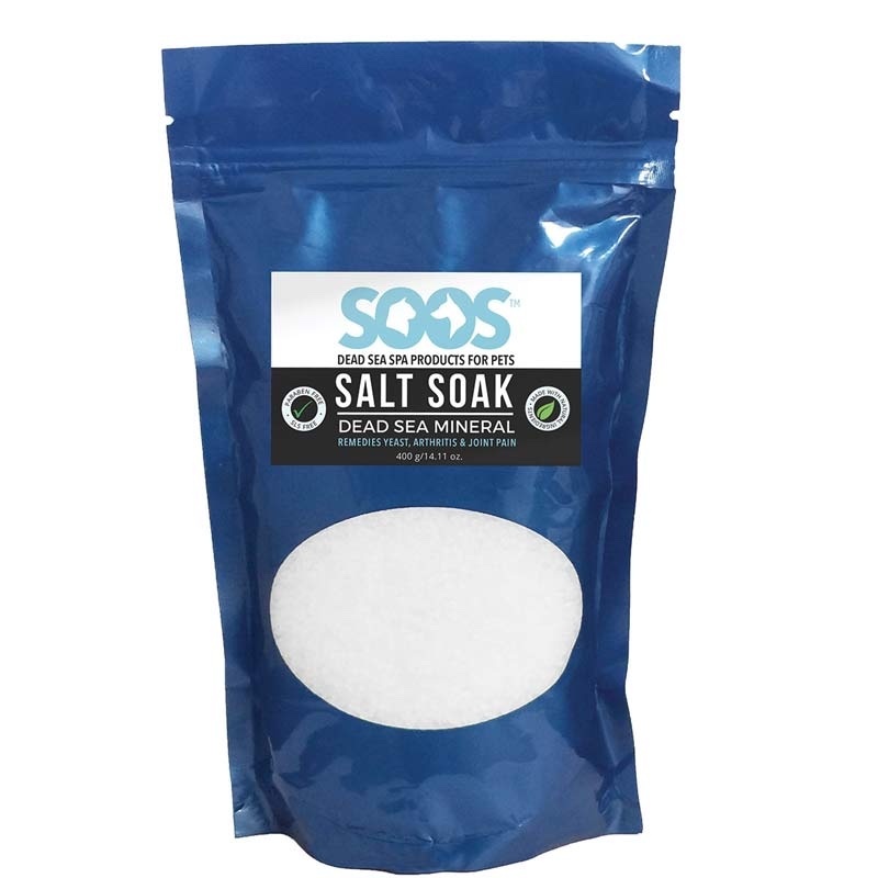 SOOS 死海礦物浴鹽 400g（貓狗適用）