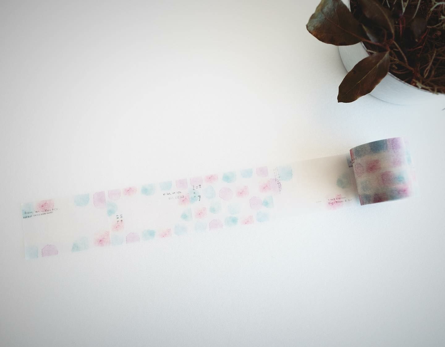 調色盤 捲狀便利貼 描圖紙貼紙 R-003｜日本 yohaku