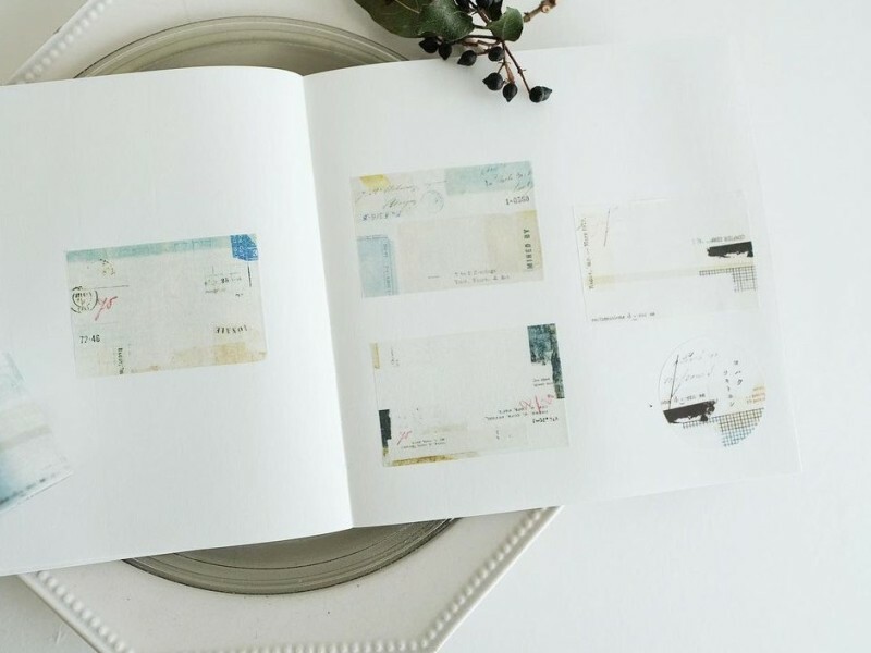 星星月亮 捲狀便利貼 描圖紙貼紙 R-007｜日本 yohaku