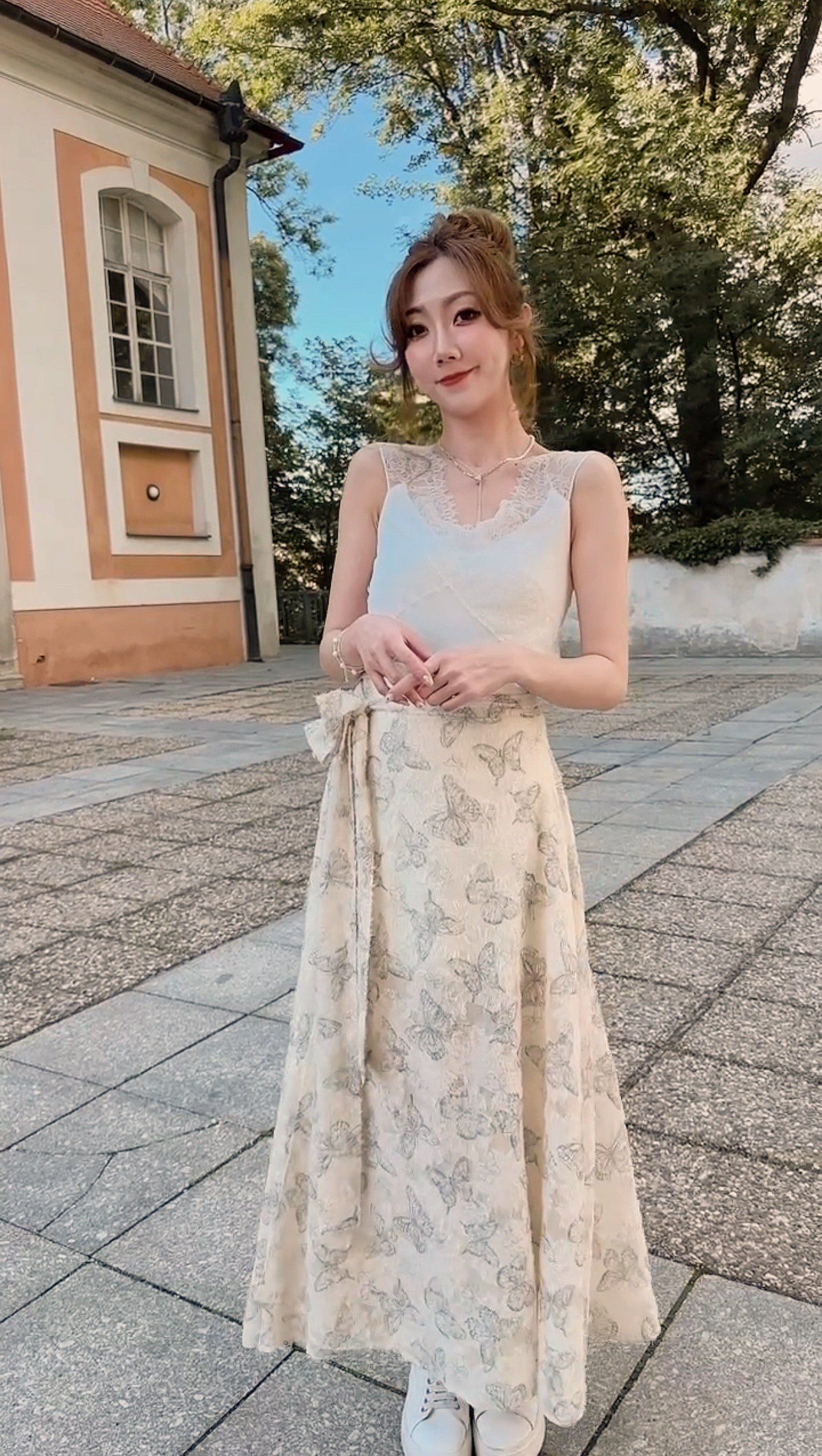 自家製1周年款～🦋*MADE BY BJ2 SERIES* THE SUMMER BUTTERFLY RIBBON WRAP DRESS 2024