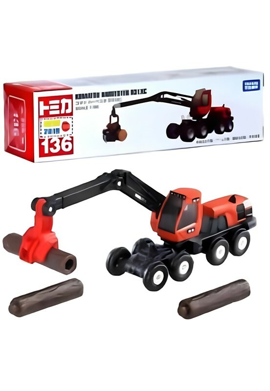 [玩具系列] TOMICA  Komatsu林業機械車