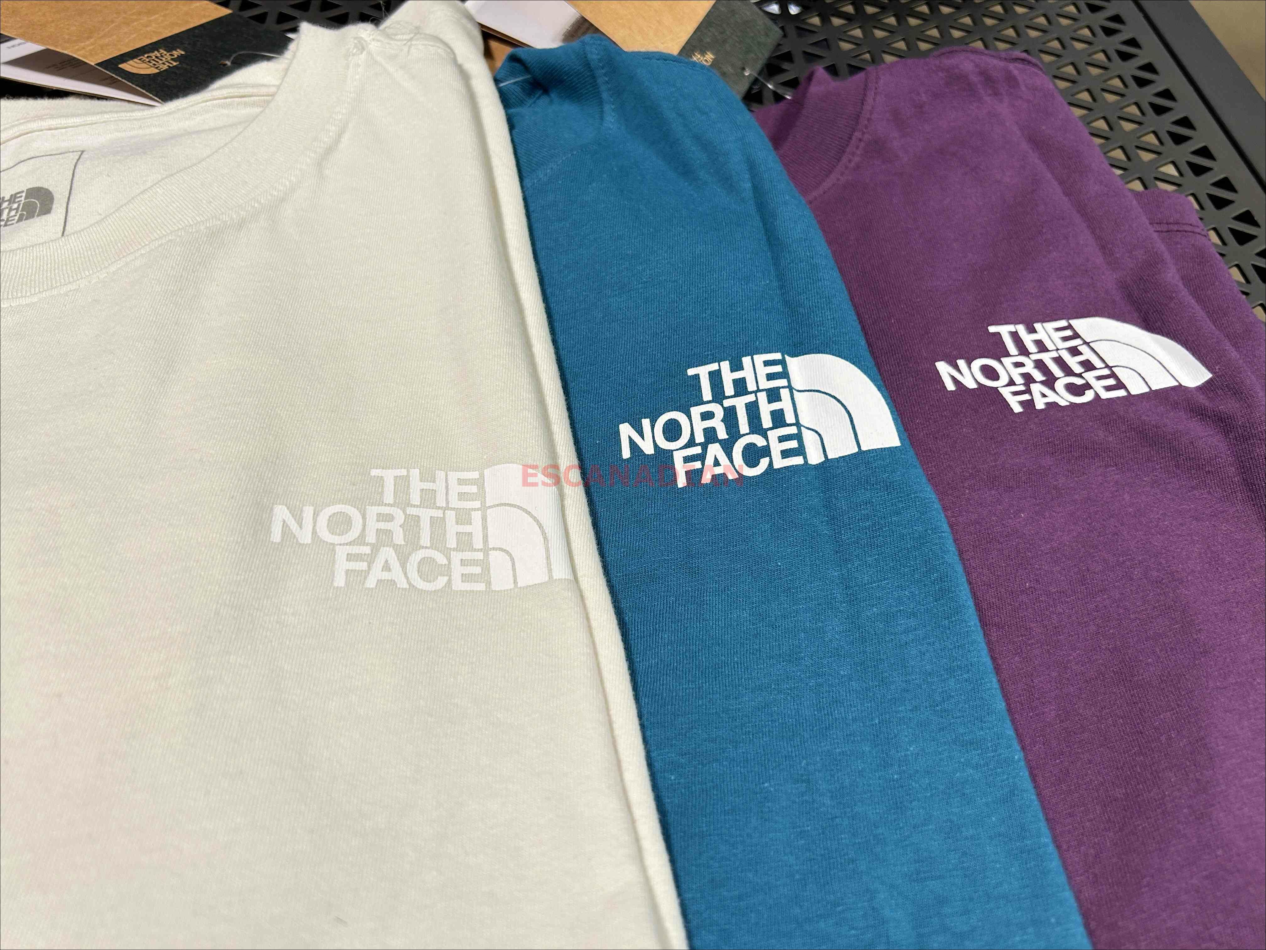 THE NORTH FACE 女大人 雙面LOGO 短TEE (前小後大) (24) (3色)