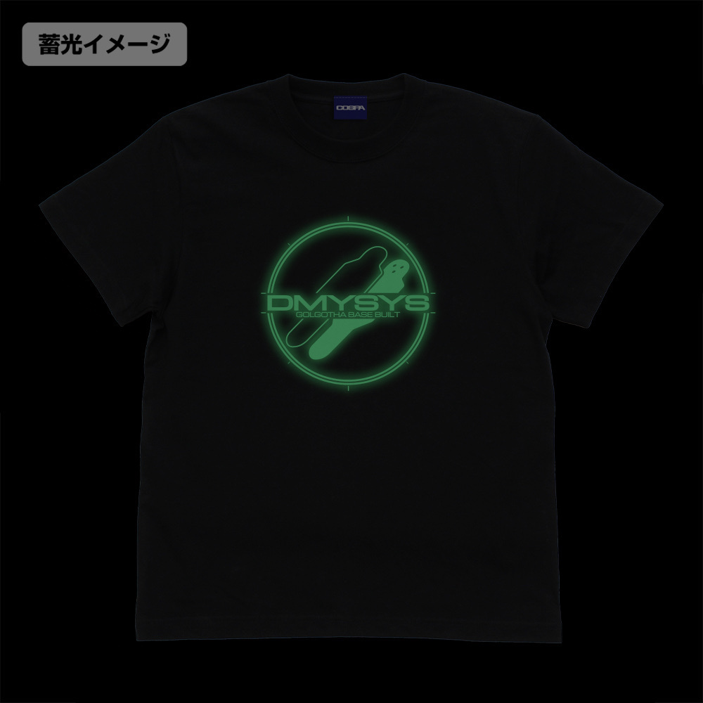 Cospa 0707 EVANGELION ﾀﾞﾐｰｼｽﾃﾑ 蓄光Tｼｬﾂ/BLACK