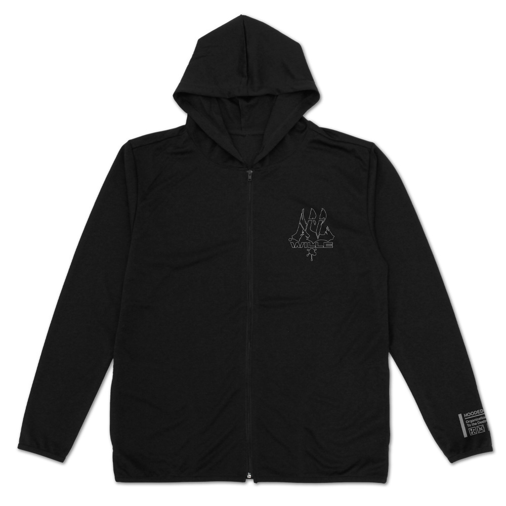 Cospa 0707 EVANGELION WILLE 薄手ﾄﾞﾗｲﾊﾟｰｶｰ/BLACK