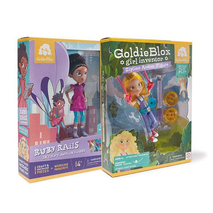 Goldie Blox【理系女子向け知育玩具】 Amazon.co.jp: Goldie Blox and the Spinning Machine : おもちゃ