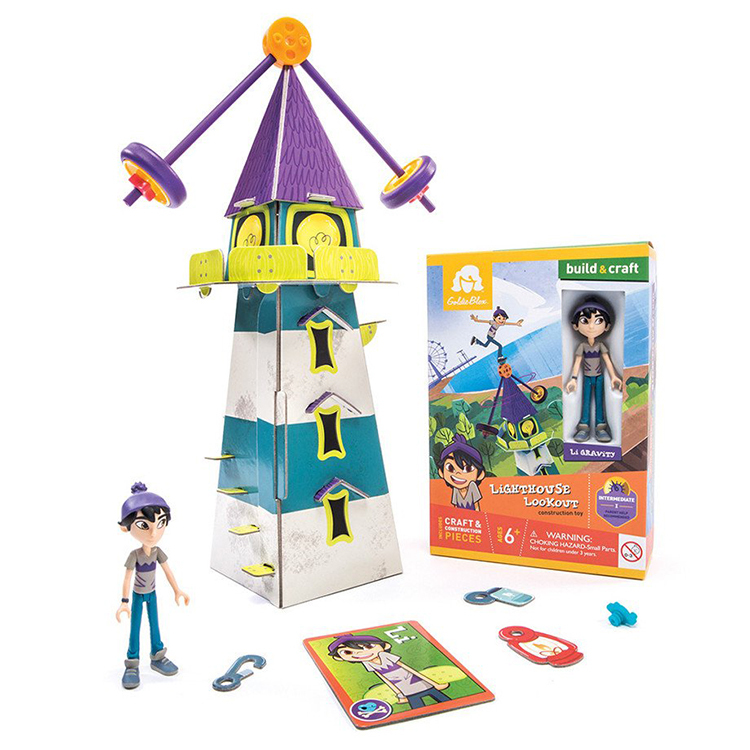 GoldieBlox】女孩發明家STEAM玩具- 小李瞭望燈塔