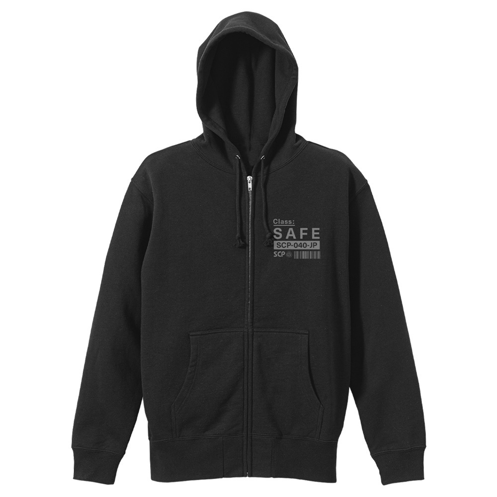 Cospa 0908 SCP財団 SCP-040-JP ねこです ｼﾞｯﾌﾟﾊﾟｰｶｰ/黑色