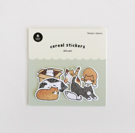 貼紙包 貓咪｜ SUATELIER 韓國