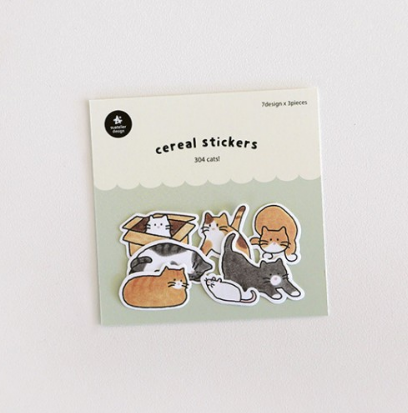 貼紙包 貓咪｜ SUATELIER 韓國