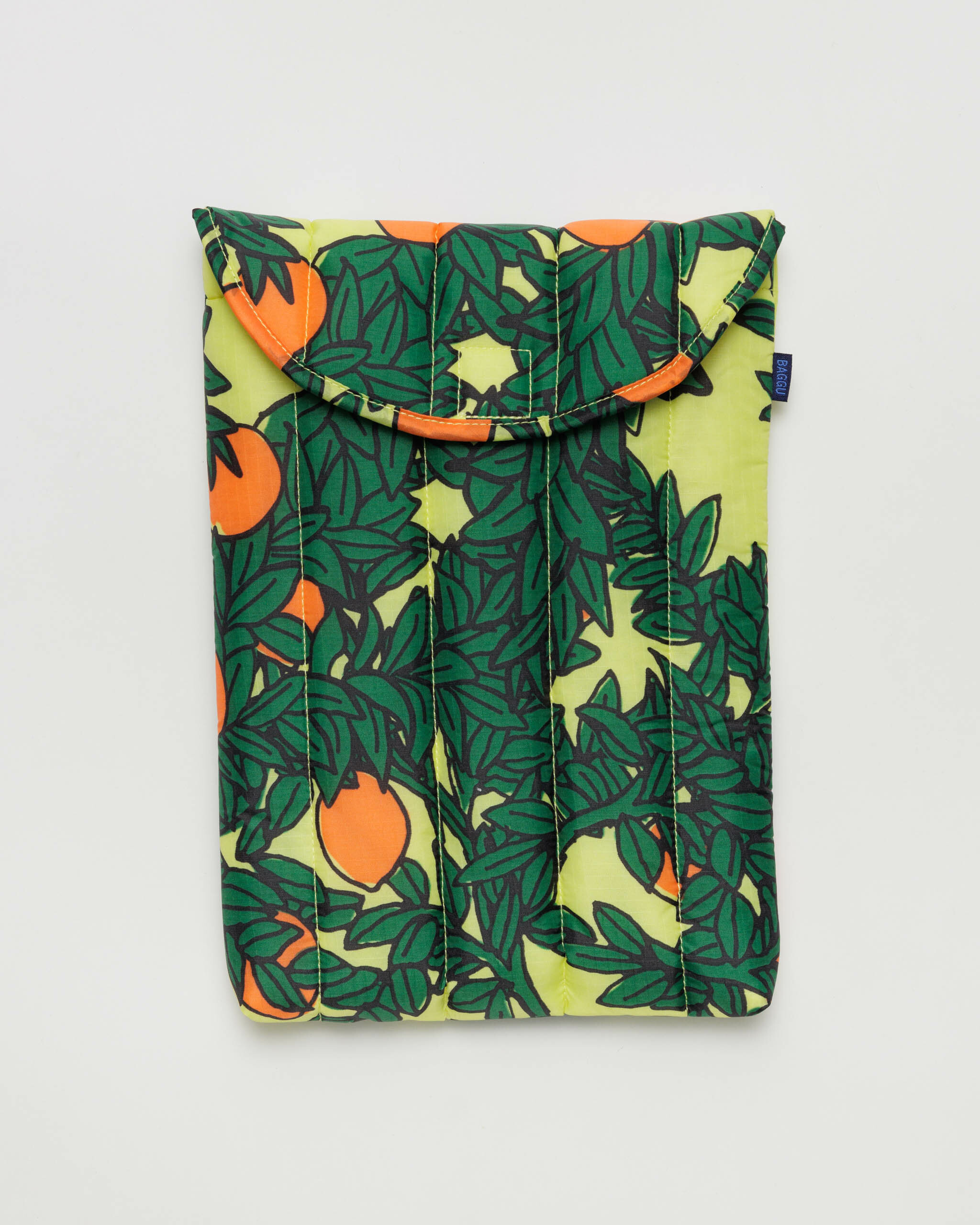 Puffy Laptop Sleeve 13"/14" - Orange Tree Yellow | BAGGU