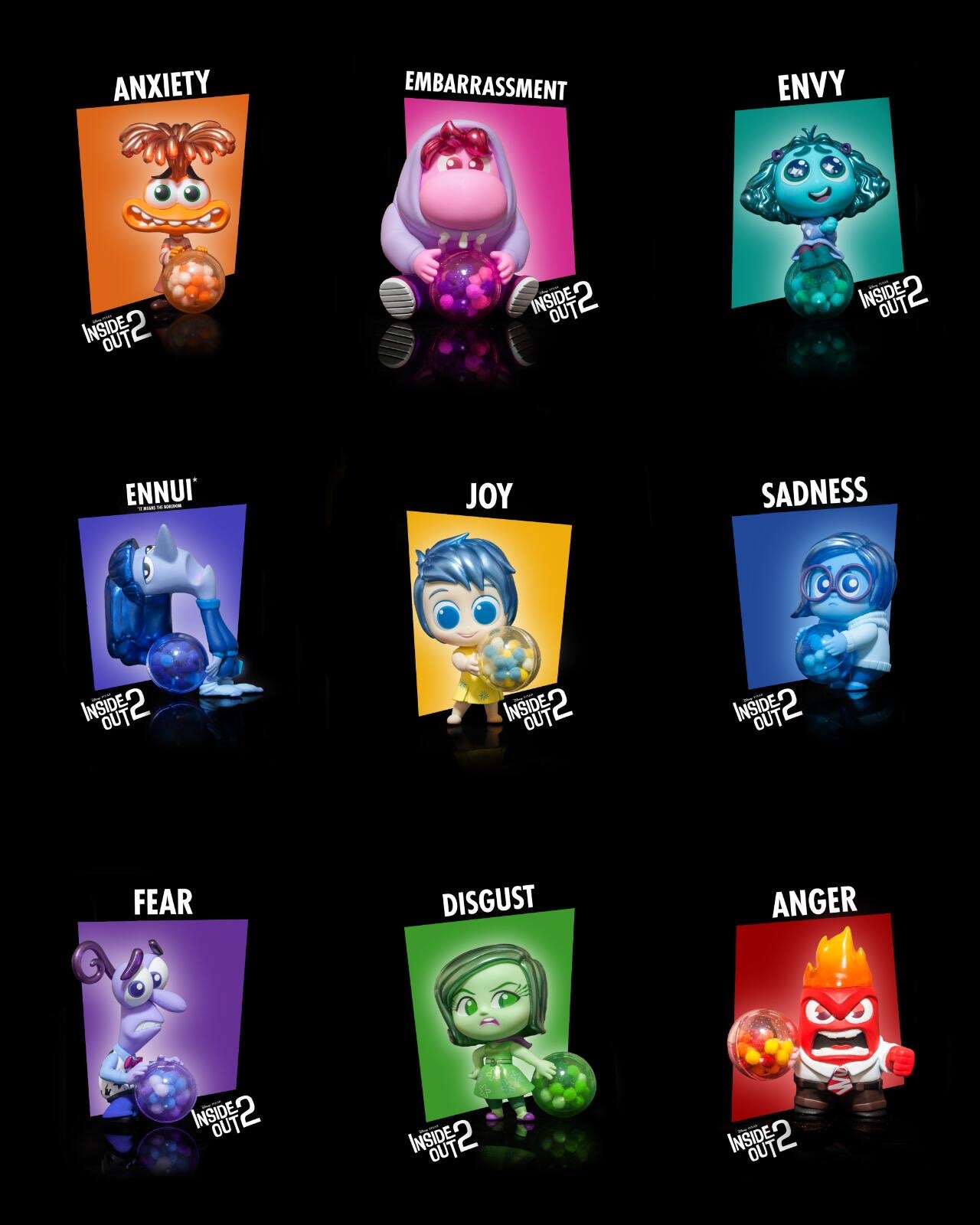 現貨 腦筋急轉彎2 Q版公仔 不挑款 盲盒