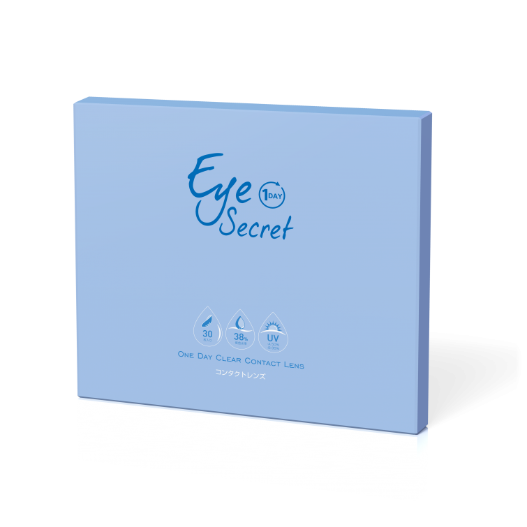 [日拋] EYE SECRET 1 Day Clear 透明 日抛棄隱形眼鏡｜每盒10片