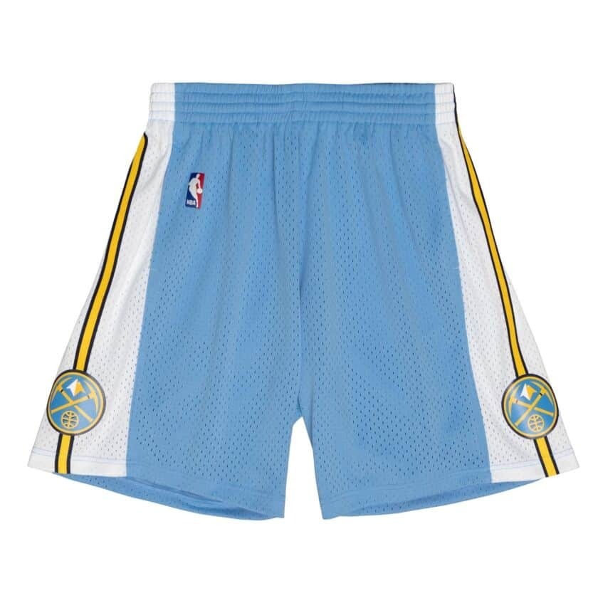 NBA球褲 Denver Nuggets 丹佛金塊水藍 M&N Swingman Shorts 球迷版 有口袋 全新