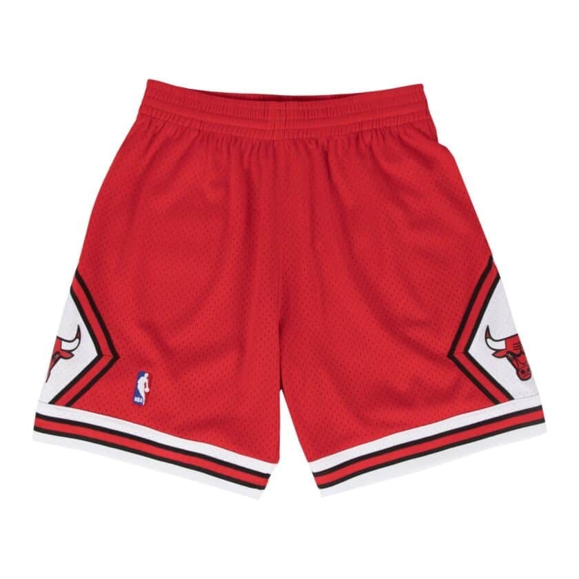 NBA球褲 Chicago Bulls 芝加哥公牛紅 M&N Swingman Shorts 球迷版 有口袋 全新