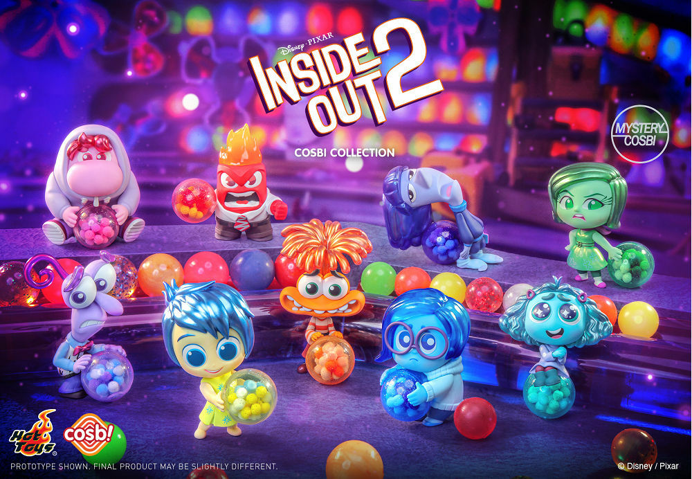 【現貨】<正版授權!!> 腦筋急轉彎2 Inside Out 2 盲盒 樂樂 憂憂 怒怒 公仔