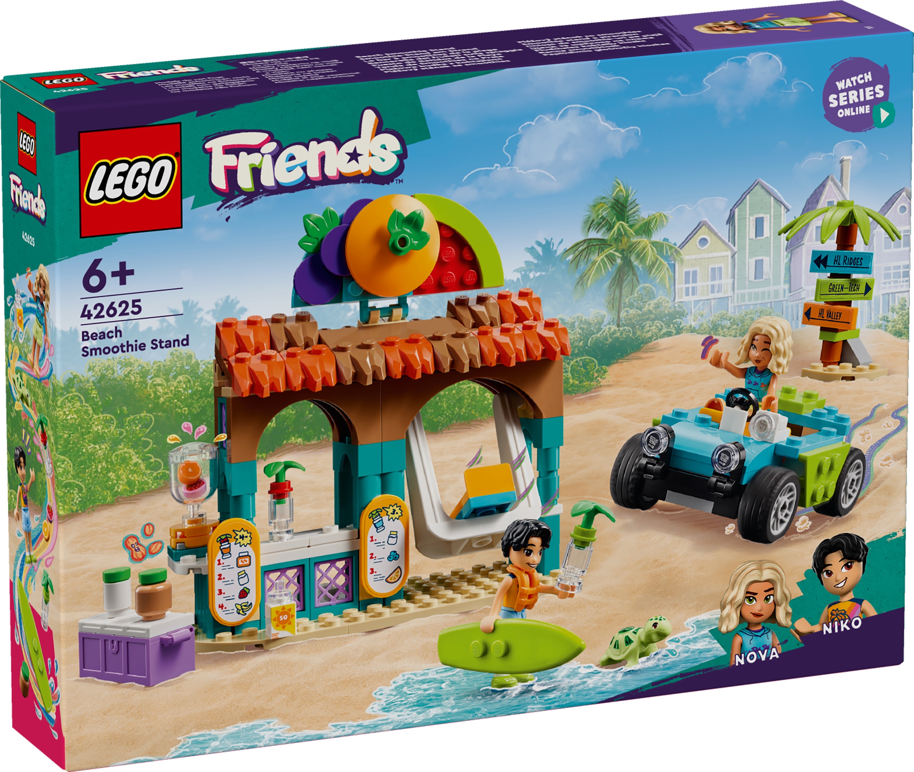 [飛米樂高積木專賣店] LEGO  42625 Friends-海灘冰沙小站