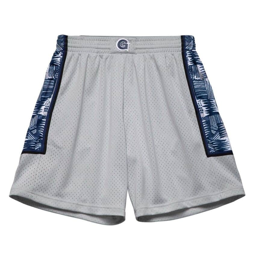 NBA球褲 Georgetown University 喬治城大學 灰 M&N Swingman Shorts 球迷版 有口袋 全新