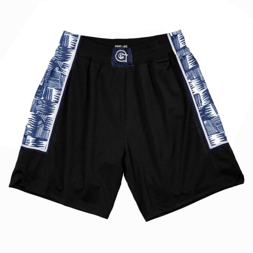 NBA球褲 Georgetown University 喬治城大學 黑 M&N Swingman Shorts 球迷版 有口袋 全新