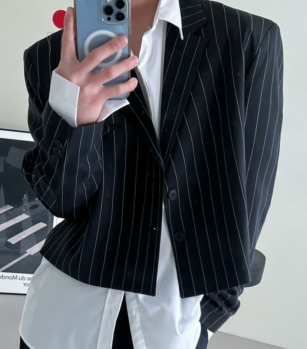 直間短身西裝褸 Crunky_youth-047JK