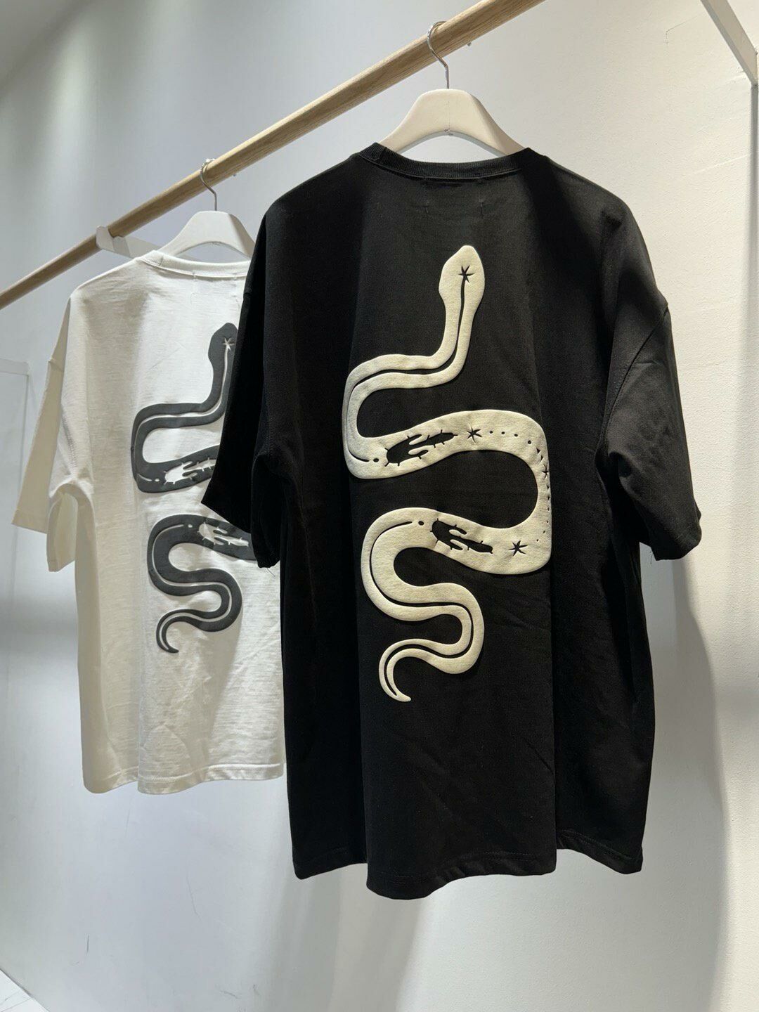 英文字圖案短袖Tee Crunky_youth-048T