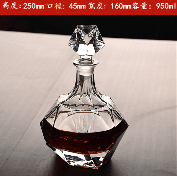 爆款【1個】玻璃威士忌酒瓶（貨號：009酒瓶 ）