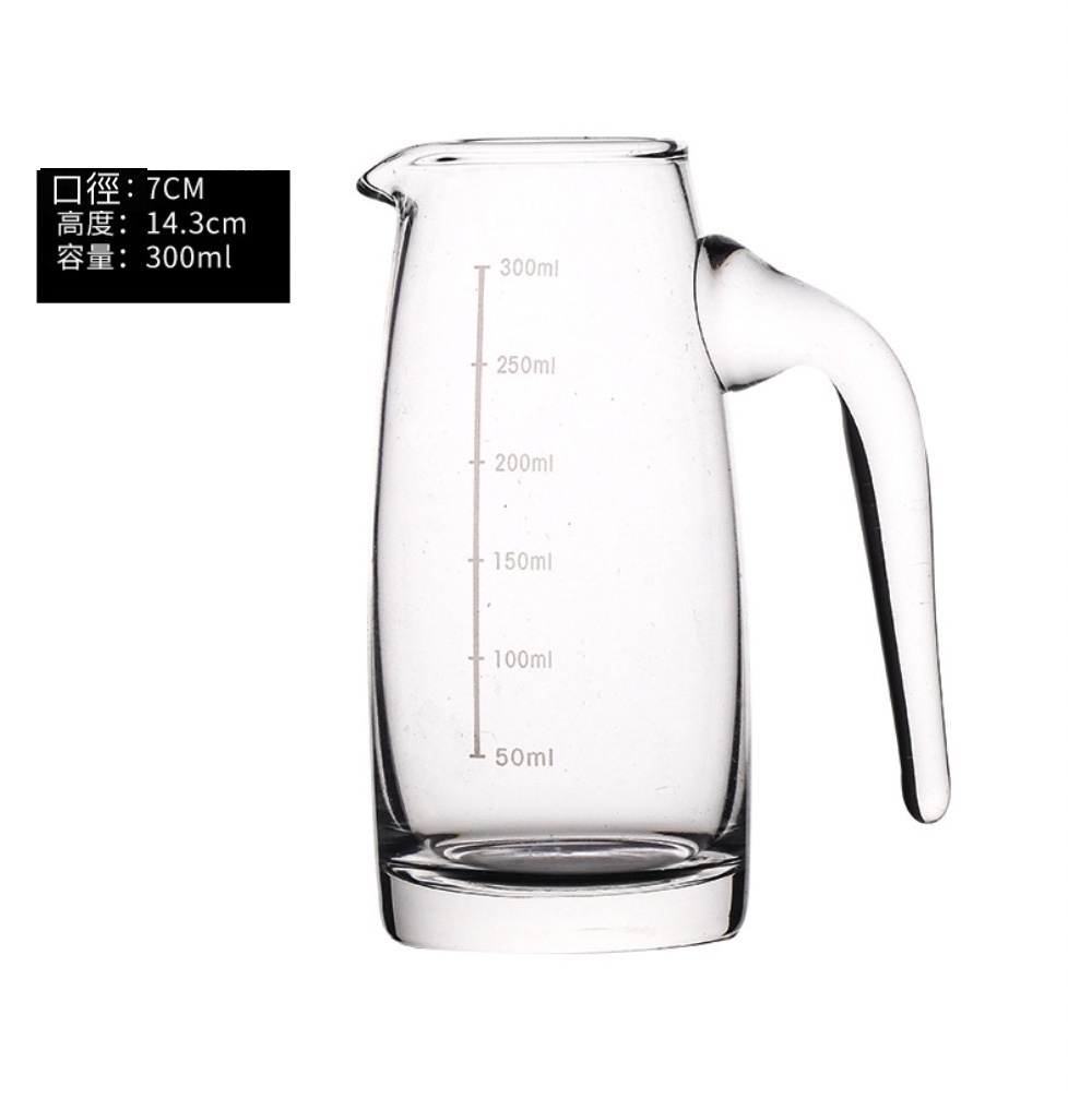 爆款白酒分酒器紅酒洋酒水晶玻璃醒酒器 酒樽 飲料瓶 飲料儲存瓶空瓶（D3款分酒器300ml（帶刻度）-【2個裝】）